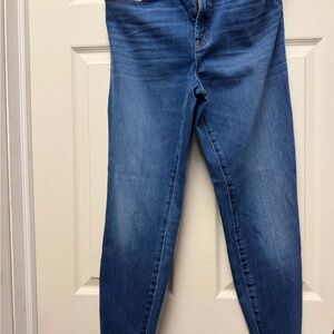 J. Crew Women's Skinny Jeans in Deep Blue